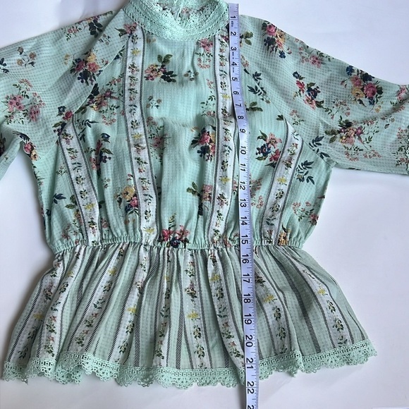 Hemant & Nandita Amour Floral Lace Blouse - Picture 10 of 10